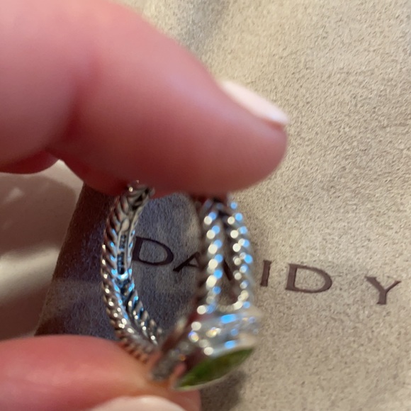 David Yurman Albion Ring and 7mm bracelet, Peridot - Picture 5 of 6
